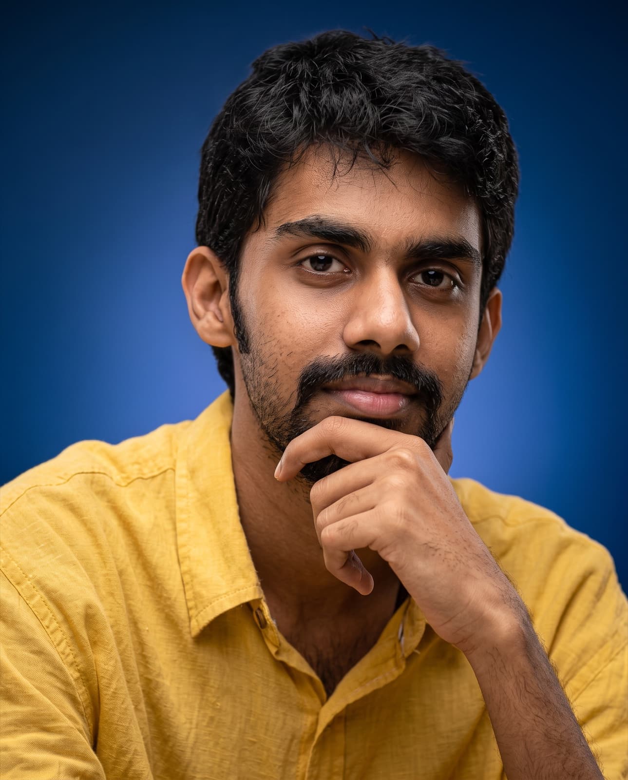 Studio portrait of Abhi Vasanth