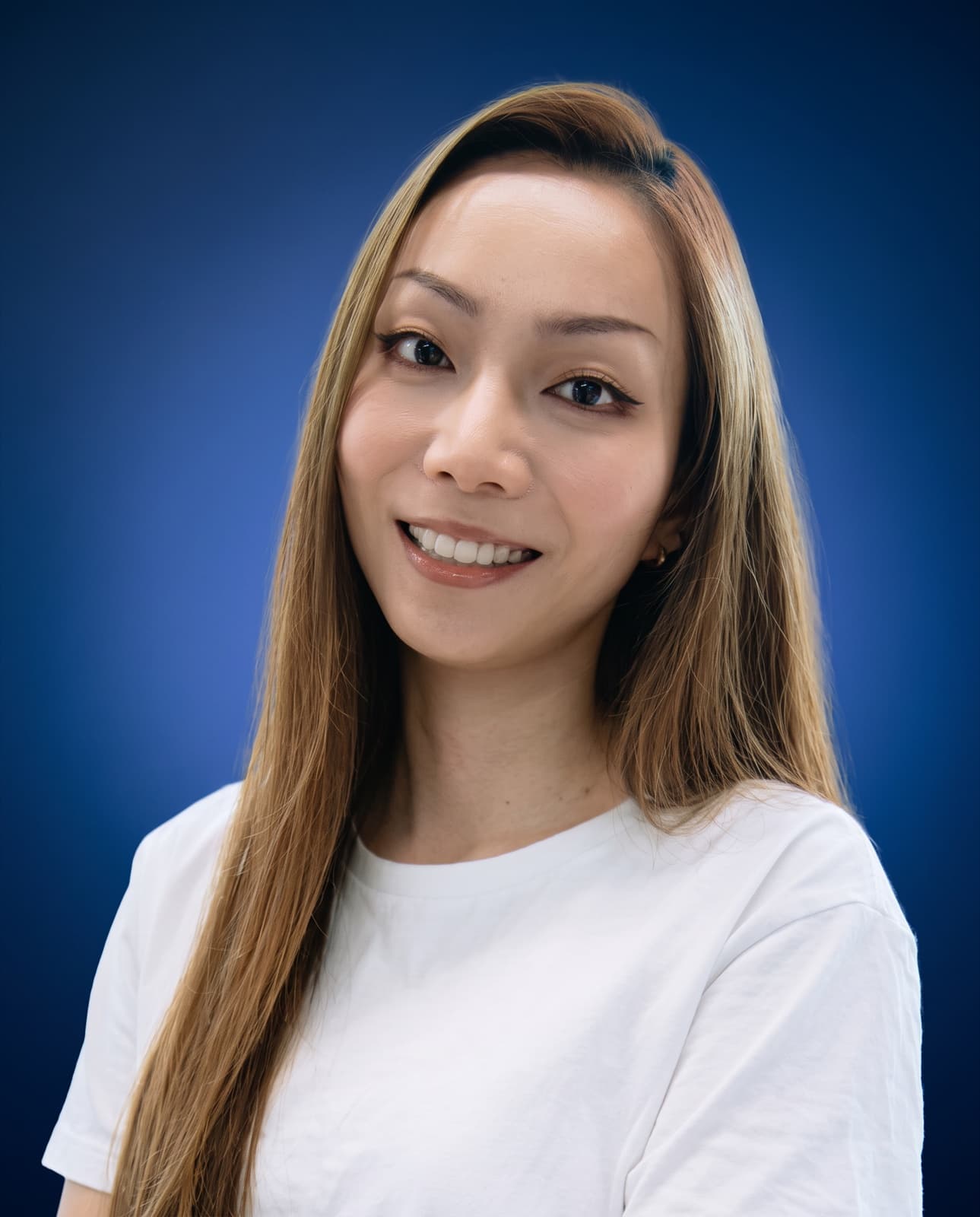 Studio portrait of Liz Zhang